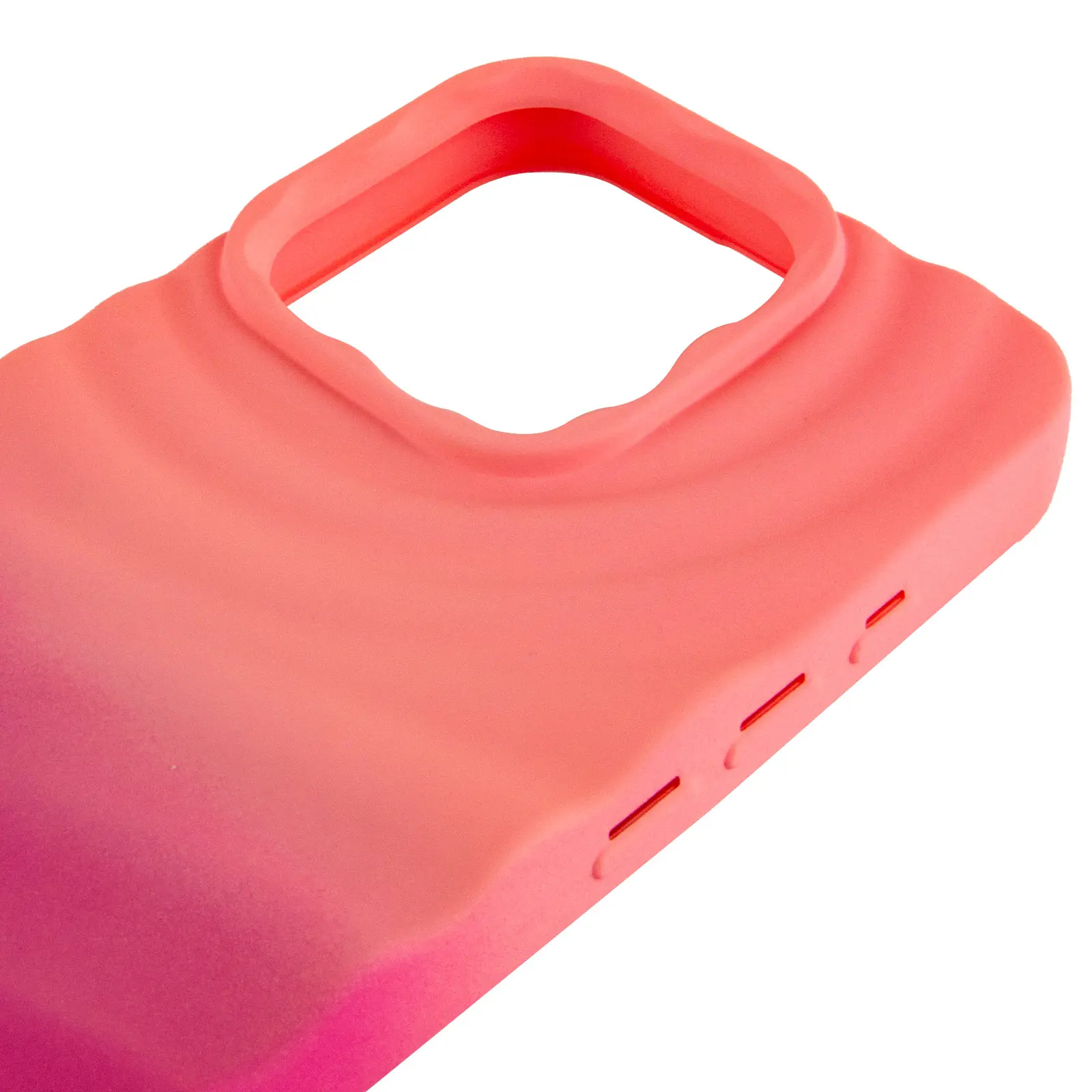 Чехол TPU ColorWave для Apple iPhone 15 Pro Max (6.7"), Peach / Pink 3, Силикон, купить оптом с доставкой
