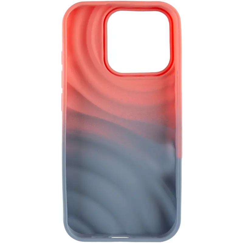 Чехол TPU ColorWave для Apple iPhone 15 Pro Max (6.7"), Peach / Sky 2, Силикон, купить оптом с доставкой