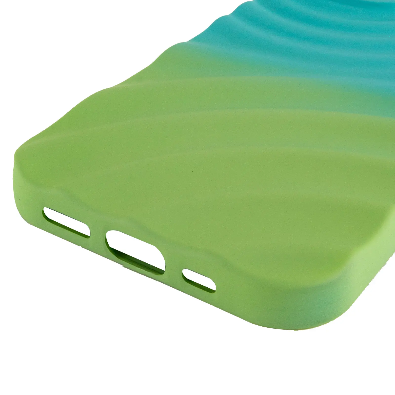 Чехол TPU ColorWave для Apple iPhone 15 Pro Max (6.7"), Marine Green / Mint 4, Силикон, купить оптом с доставкой