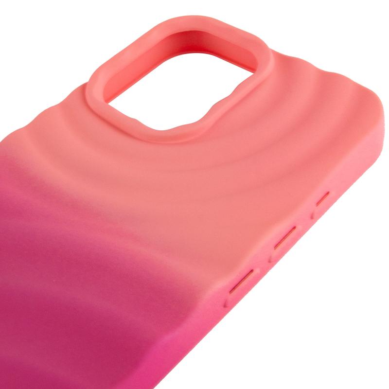 Защитный чехол TPU ColorWave для Apple iPhone 16 (6.1) | Цветные волны на картинке №4