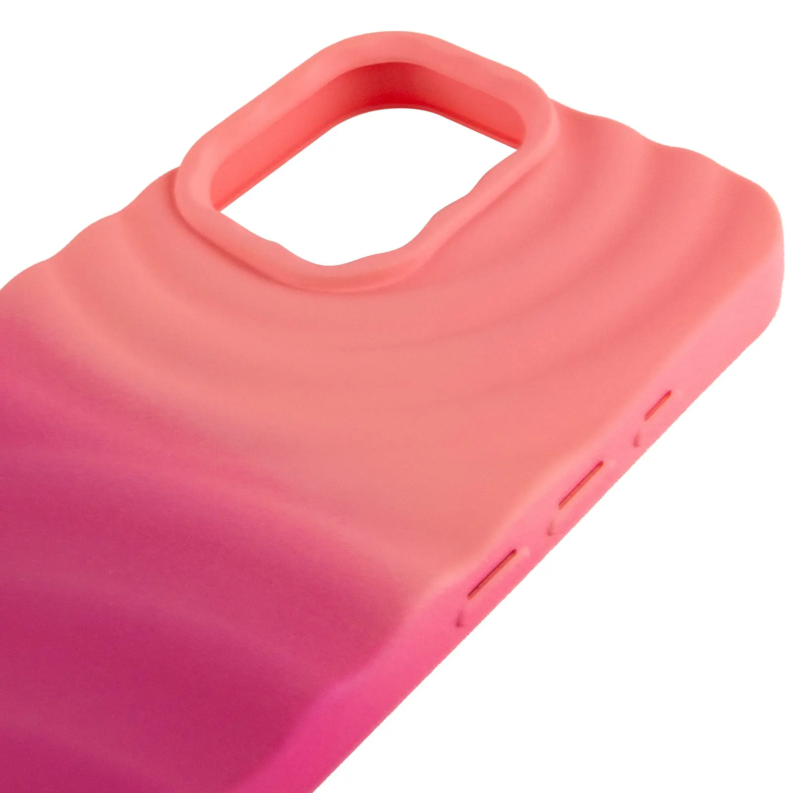 Чохол TPU ColorWave для Apple iPhone 16 (6.1"), Peach / Pink 3, Силікон, купити оптом з доставкою