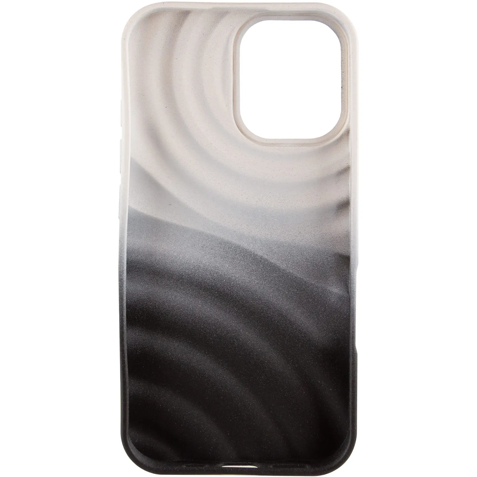 Чохол TPU ColorWave для Apple iPhone 16 (6.1"), White / Black 2, Силікон, купити оптом з доставкою