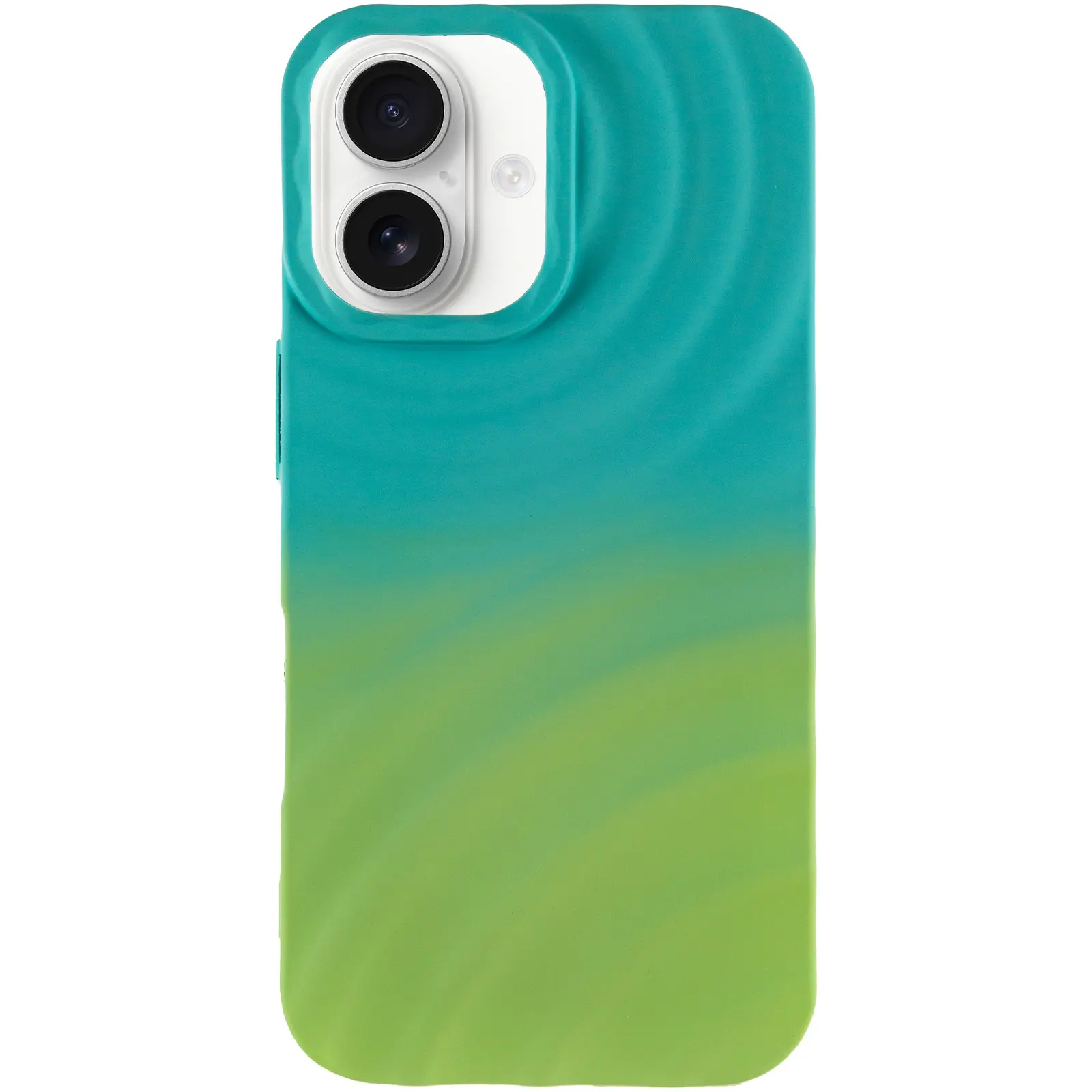 Чохол TPU ColorWave для Apple iPhone 16 (6.1"), Marine Green / Mint 1, Силікон, купити оптом з доставкою