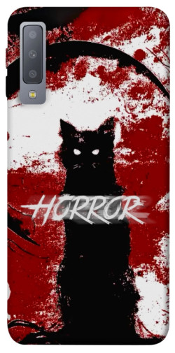 Чехол itsPrint Black cat для Samsung A750 Galaxy A7 (2018)