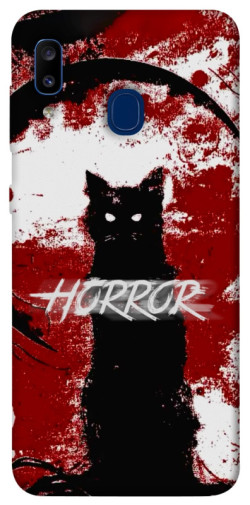 Чохол itsPrint Black cat для Samsung Galaxy A20 / A30