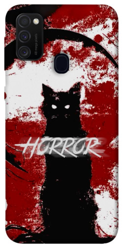 Чохол itsPrint Black cat для Samsung Galaxy M30s / M21