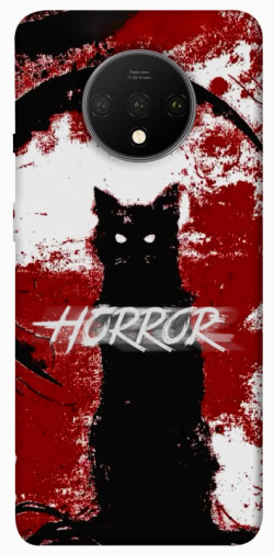 Чохол itsPrint Black cat для OnePlus 7T