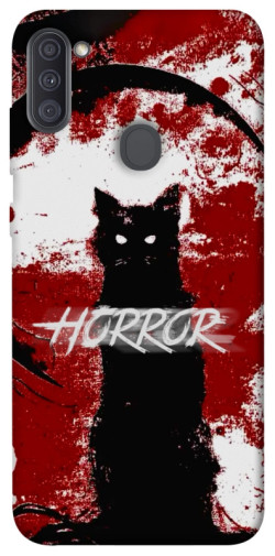 Чехол itsPrint Black cat для Samsung Galaxy A11