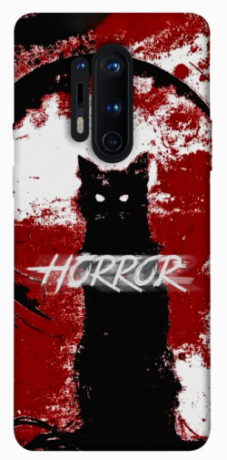 Чохол itsPrint Black cat для OnePlus 8 Pro