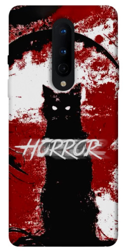 Чохол itsPrint Black cat для OnePlus 8