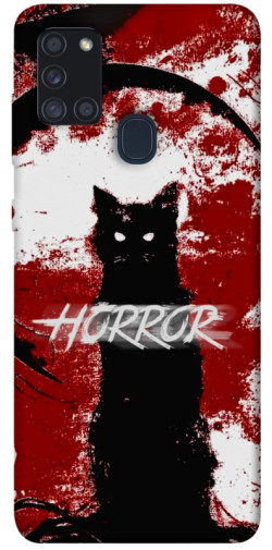 Чехол itsPrint Black cat для Samsung Galaxy A21s