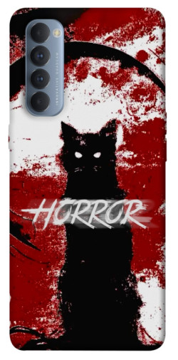 Чохол itsPrint Black cat для Oppo Reno 4 Pro