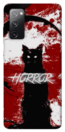 Чохол itsPrint Black cat для Samsung Galaxy S20 FE