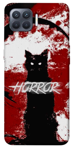 Чохол itsPrint Black cat для Oppo Reno 4 Lite