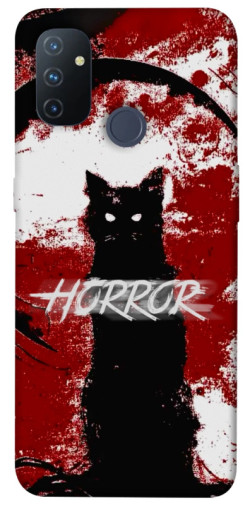 Чохол itsPrint Black cat для OnePlus Nord N100