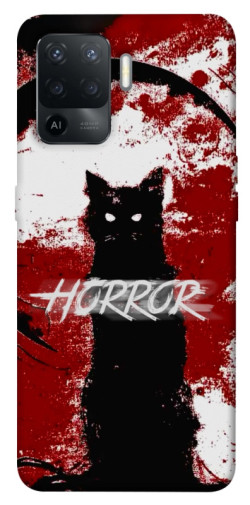 Чохол itsPrint Black cat для Oppo Reno 5 Lite