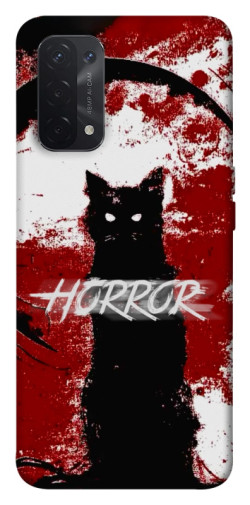 Чохол itsPrint Black cat для Oppo A54 4G