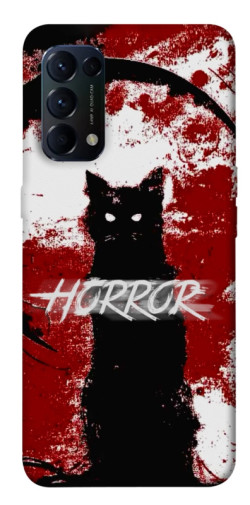 Чохол itsPrint Black cat для Oppo Reno 5 4G