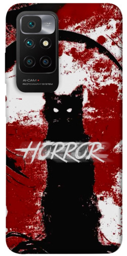 Чохол itsPrint Black cat для Xiaomi Redmi 10