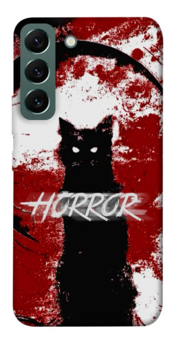 Чохол itsPrint Black cat для Samsung Galaxy S22