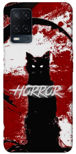 Чохол itsPrint Black cat для Oppo A16s / A16