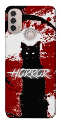 Чохол itsPrint Black cat для Motorola Moto E40