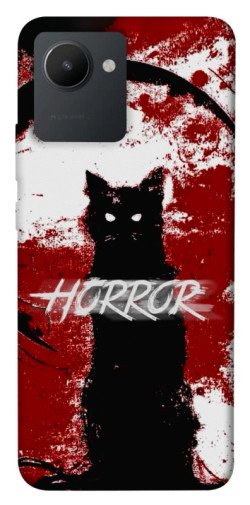 Чехол itsPrint Black cat для Realme C30