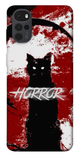 Чохол itsPrint Black cat для Motorola Moto G22
