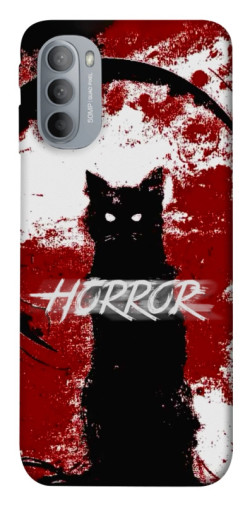 Чохол itsPrint Black cat для Motorola Moto G31