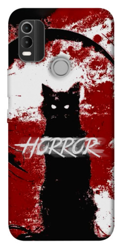 Чехол itsPrint Black cat для Nokia C21 Plus