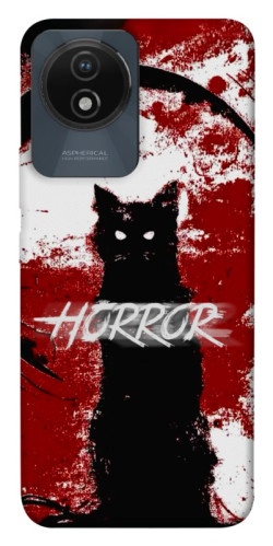 Чехол itsPrint Black cat для Vivo Y02