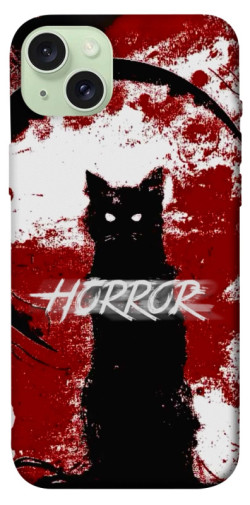 Чехол itsPrint Black cat для Apple iPhone 15 Plus (6.7")