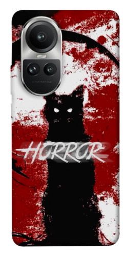 Чохол itsPrint Black cat для Oppo Reno 10