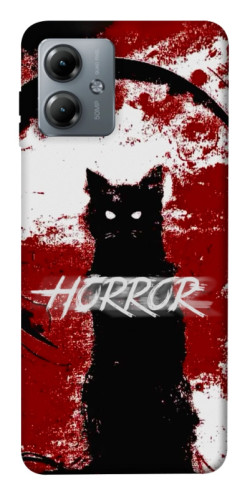 Чехол itsPrint Black cat для Motorola Moto G14