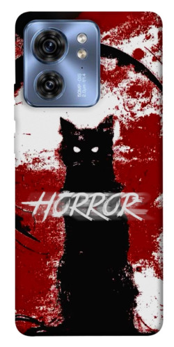 Чехол itsPrint Black cat для Motorola Edge 40