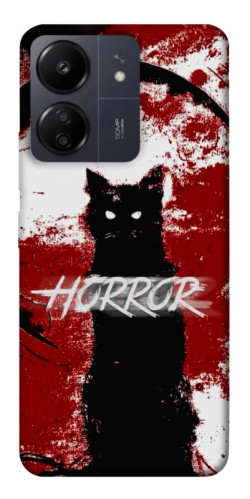 Чехол itsPrint Black cat для Xiaomi Redmi 13C