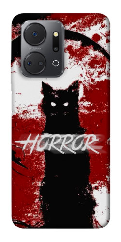 Чехол itsPrint Black cat для Huawei Honor X7a