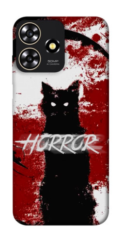 Чохол itsPrint Black cat для ZTE Blade A73 4G