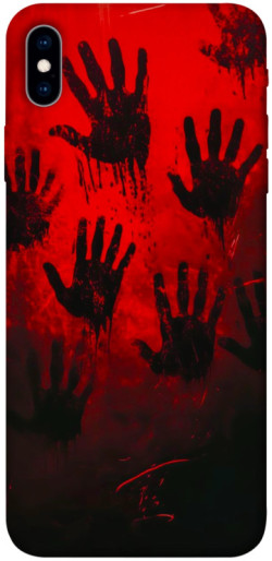 Чехол itsPrint Bloody hands для Apple iPhone XS Max (6.5")