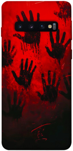 Чохол itsPrint Bloody hands для Samsung Galaxy S10