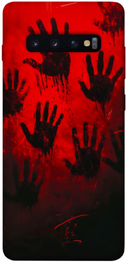 Чохол itsPrint Bloody hands для Samsung Galaxy S10+