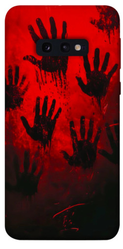 Чехол itsPrint Bloody hands для Samsung Galaxy S10e