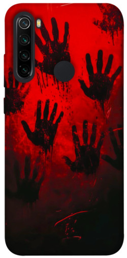 Чехол itsPrint Bloody hands для Xiaomi Redmi Note 8