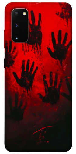 Чехол itsPrint Bloody hands для Samsung Galaxy S20