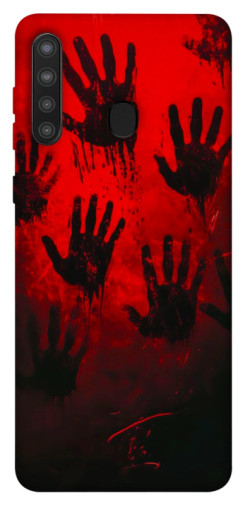 Чехол itsPrint Bloody hands для Samsung Galaxy A21