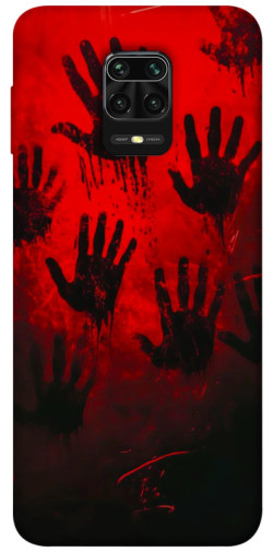 Чехол itsPrint Bloody hands для Xiaomi Redmi Note 9s / Note 9 Pro / Note 9 Pro Max
