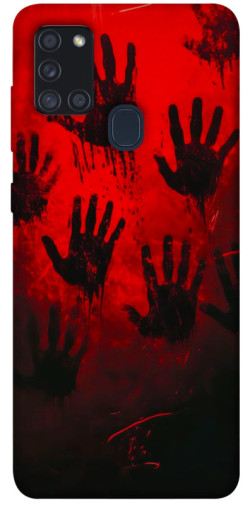 Чехол itsPrint Bloody hands для Samsung Galaxy A21s