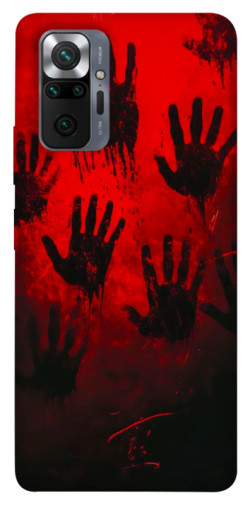 Чехол itsPrint Bloody hands для Xiaomi Redmi Note 10 Pro