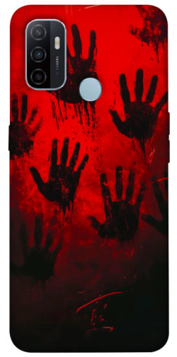 Чохол itsPrint Bloody hands для Oppo A53 / A32 / A33
