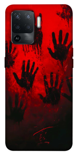 Чехол itsPrint Bloody hands для Oppo Reno 5 Lite